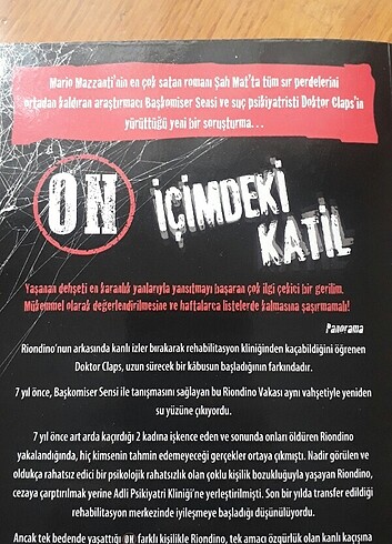  Beden İçimdeki Katil (İmzalı Kitap)