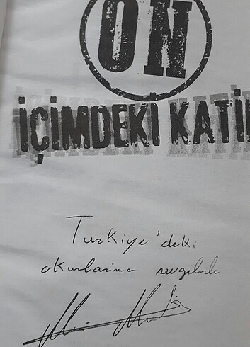  İçimdeki Katil (İmzalı Kitap)