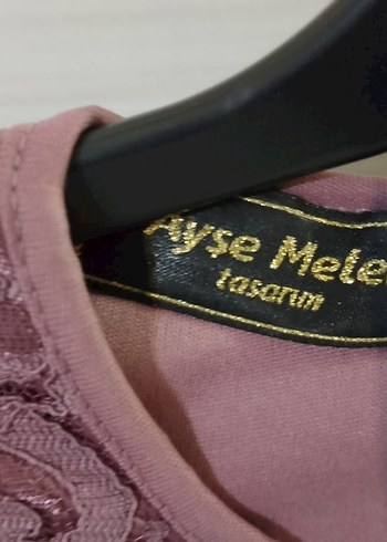 Dantel Detaylı Uzun Mor Abiye Elbise - Görsel 5