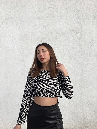 zebra büzgülü body