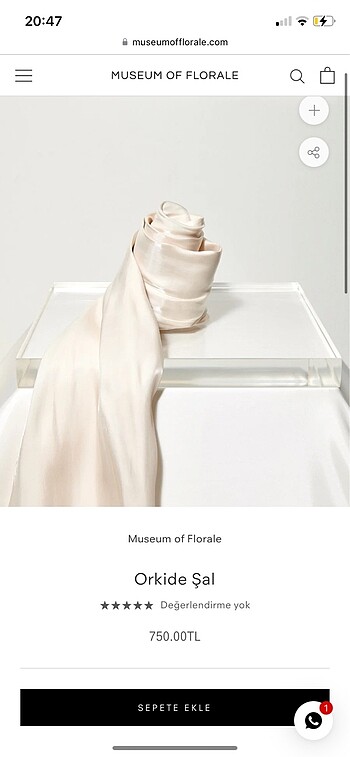 Museum of Florale Orkide Şal