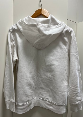 GAP Beyaz Kapüşonlu Sweatshirt - Görsel 4