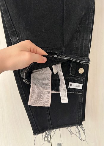 Zara Zara Balloon Fit jean Taşlanmış Model