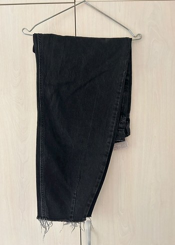 36 Beden Zara Balloon Fit jean Taşlanmış Model