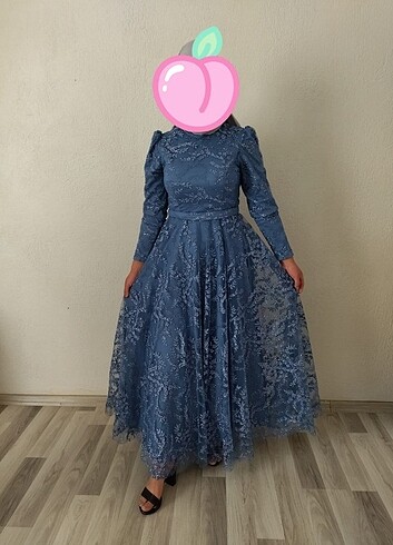 Prenses tesettür abiye  - Görsel 5