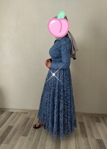 Prenses tesettür abiye  - Görsel 6