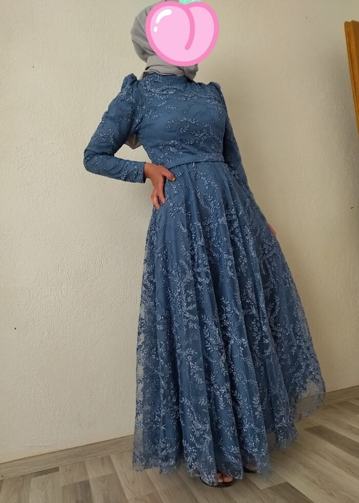 Prenses tesettür abiye  - Görsel 4