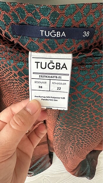 38 Beden çeşitli Renk Tuğba takım