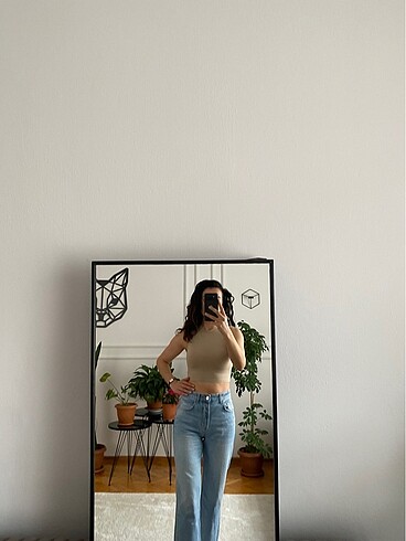 s Beden Zara basic crop