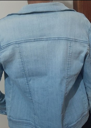l Beden siyah Renk kot ceket