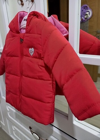 9-12 Ay Beden Kiz bebek mont