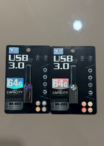 64GB USB 3.0 Çok Renkli  Flash Bellek - Görsel 2