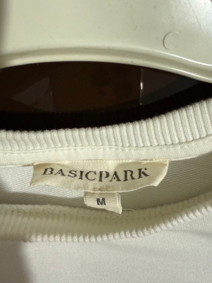 Kadın ekru Uzun Kollu Oversize Sweatshirt - Görsel 3