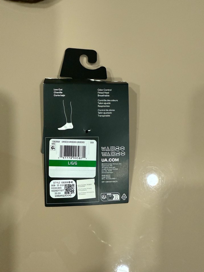 Under Armour Beyaz Kadın Spor Çorap - Görsel 3