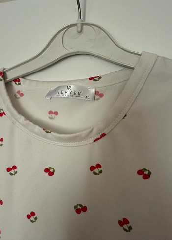 Beyaz Desenli Kadın Pijama Takımı - Görsel 2