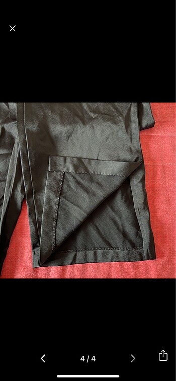 xs Beden siyah Renk HM KUMAS PANTOLON