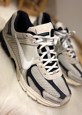 Erkek Beyaz Gri Bağcıklı Spor Ayakkabı 44,5 numara - Görsel 7