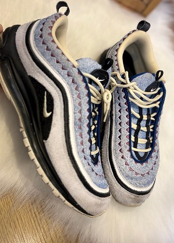 45,5 numara Erkek Denim Bağcıklı Platform Spor Ayakkabı - Görsel 4