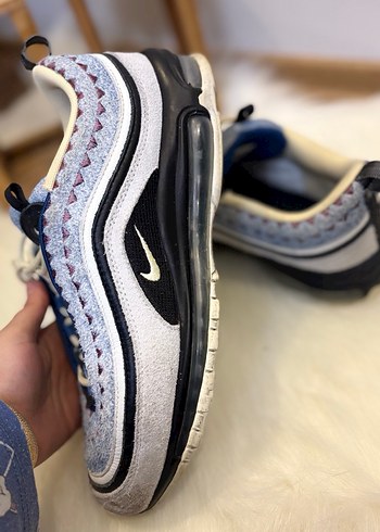 45,5 numara Erkek Denim Bağcıklı Platform Spor Ayakkabı - Görsel 3