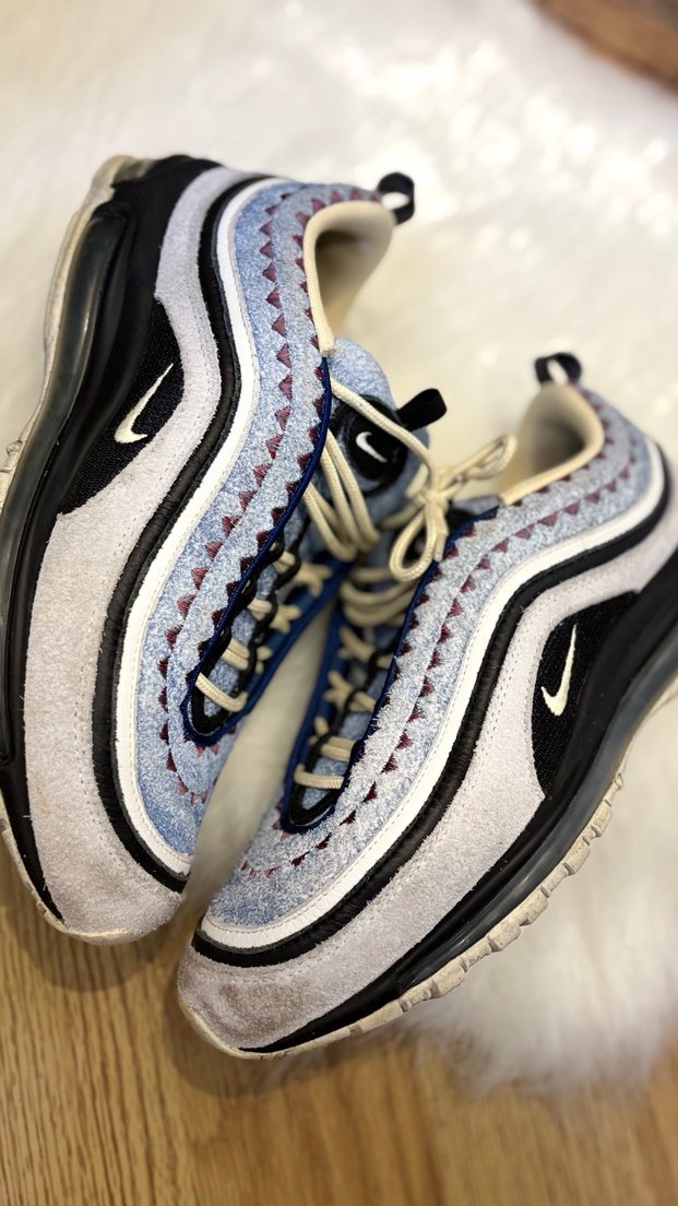 45,5 numara Erkek Denim Bağcıklı Platform Spor Ayakkabı - Görsel 5