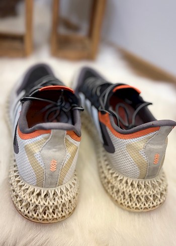 46 numara Adidas Gri Desenli Bağcıklı Erkek Spor Ayakkabı - Görsel 3