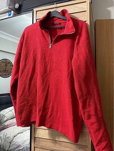 Fermuarlı sweatshirt