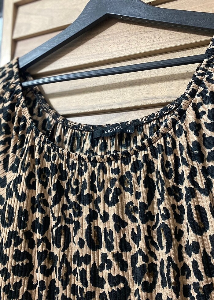 Leopar elbise - Görsel 2