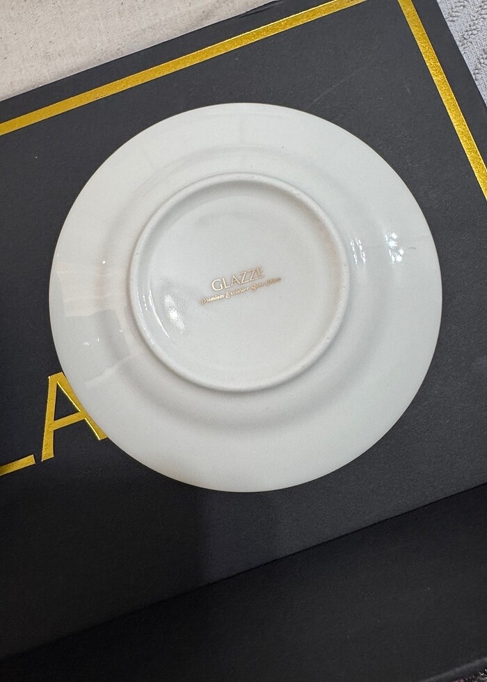 Glazze rose kahve fincanı takımı - Görsel 4