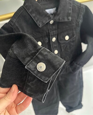 7 Yaş Beden Zara çocuk denim tulum