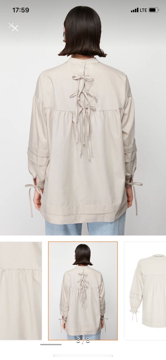 Bej Yüksek Yaka - Görsel 3