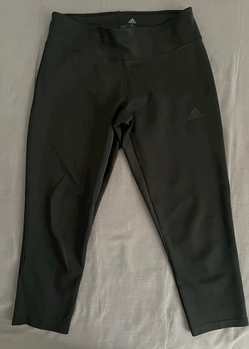 Siyah Kadın Spor Tayt - Orta Boy, Elastik - Görsel 3