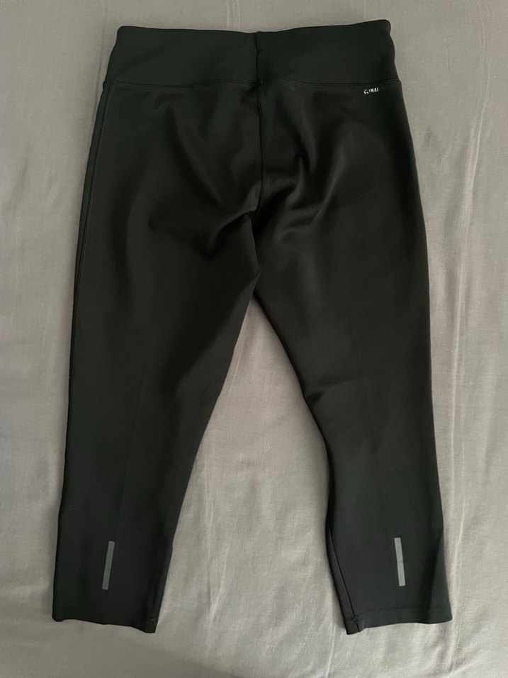 Siyah Kadın Spor Tayt - Orta Boy, Elastik - Görsel 2