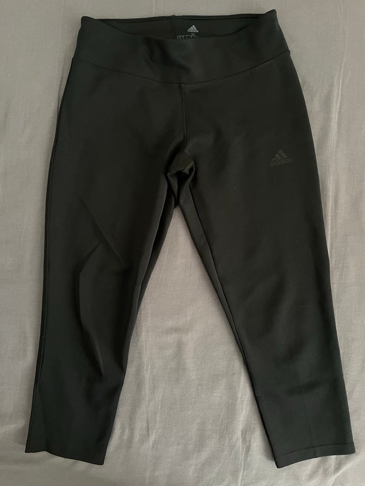 Siyah Kadın Spor Tayt - Orta Boy, Elastik - Görsel 3