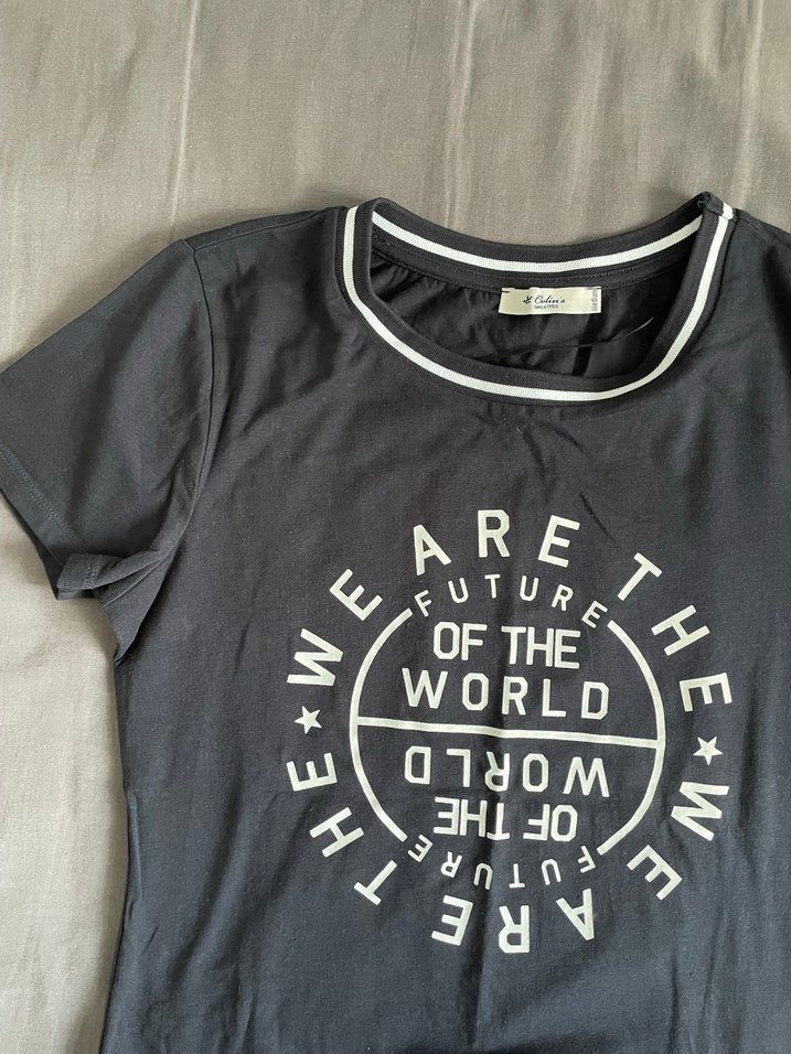 Baskılı kısa kollu günlük elbise - Görsel 4