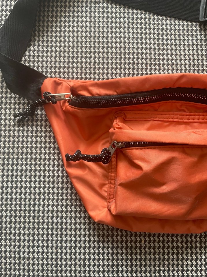 Kemerli Turuncu Çanta - Görsel 3