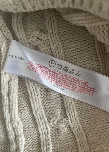 Bej Örgü Kadın Kazak - Görsel 5