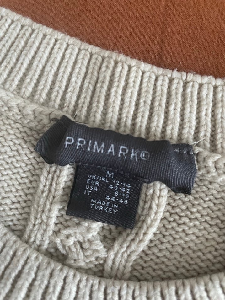 Bej Örgü Kadın Kazak - Görsel 4