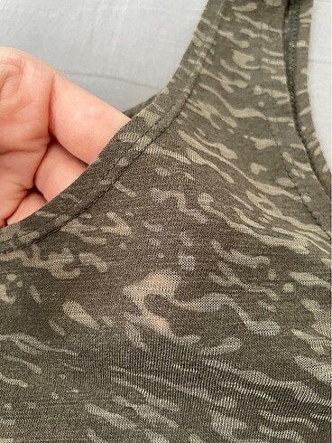 Kalın Askılı Bluz - Görsel 5