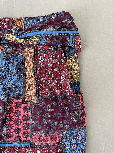 m Beden çeşitli Renk Renkli yazlık pantolon