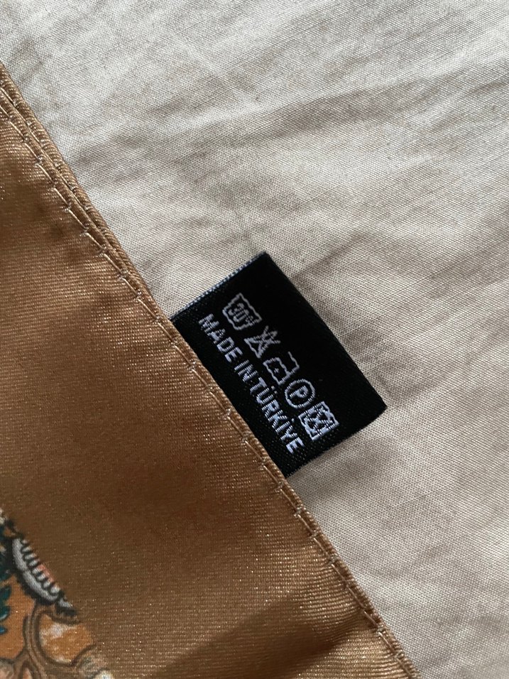 Dantel Detaylı Kahverengi Bohem Kadın Şal - Görsel 5