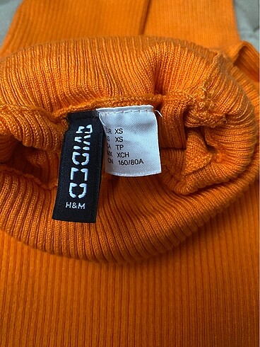 xs Beden turuncu Renk H&M kazak