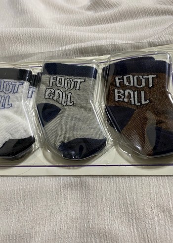 Erkek Çocuk Gri Baskılı Çorap Seti - Görsel 2