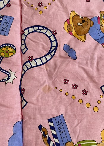 Renkli Baskılı Çocuk Uyku Seti - Görsel 4