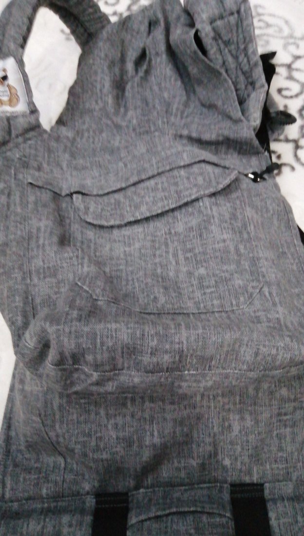 Gri Bebek Taşıyıcı Kanguru - Görsel 2