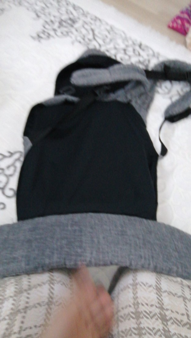 Gri Bebek Taşıyıcı Kanguru - Görsel 4