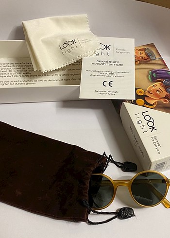 Look Retro çocuk Güneş Gözlüğü - Görsel 2