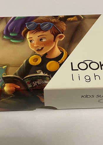  Beden Look Altın Renk Çocuk Güneş Gözlüğü