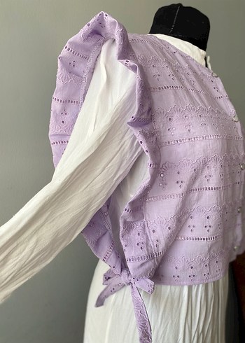 Crop süveter - Görsel 8