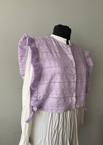 Crop süveter - Görsel 3