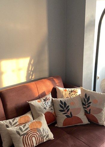 Bohem desenli kırlent kılıfları - Görsel 5